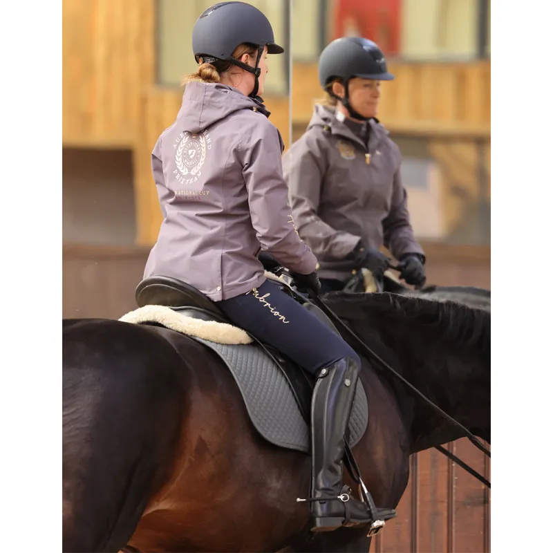 Aubrion Team Shield Riding Tights - Navy-3
